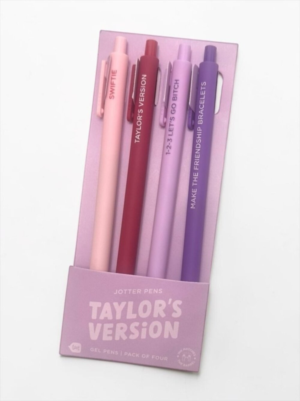 Taylor Swift Taylor’s Version Gel Pen Set Swiftie Gift NWT